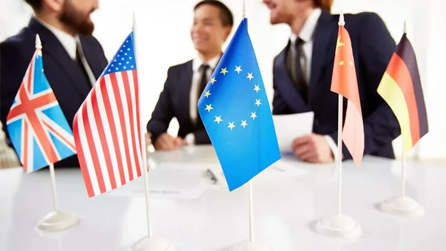 European Union member states representing modern membership and collaboration